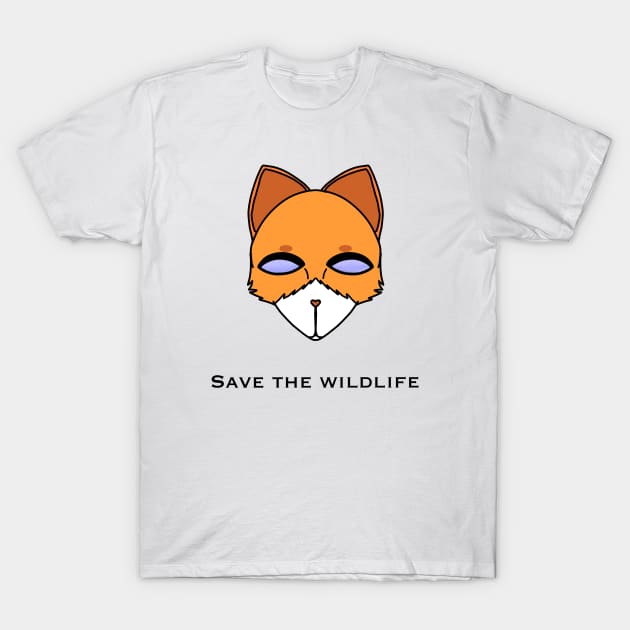 Save The Wildlife T-Shirt by Kraken Skullz